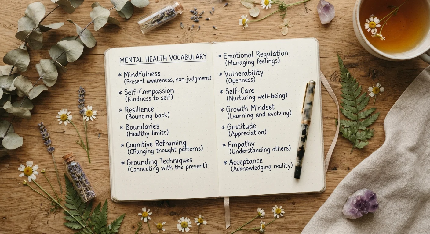 A Working Glossary of Mental Wellness Terms Worth Knowing