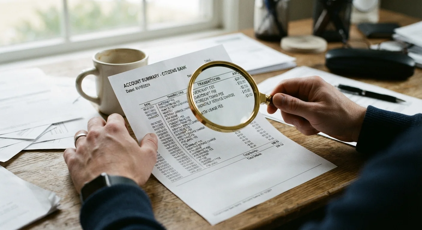 Bank Fees Most People Don't Notice Until It's Too Late