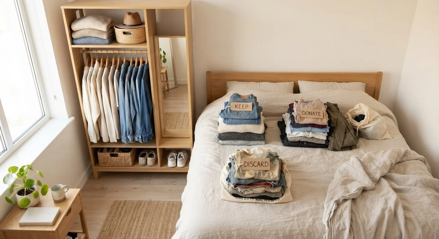 Closet Cleanout: A Checklist for Deciding What to Keep, Donate, or Discard