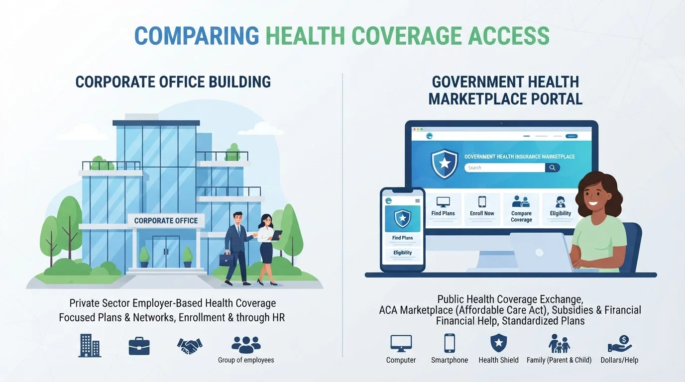 Employer-Sponsored Insurance vs. Marketplace Plans: Key Structural Differences