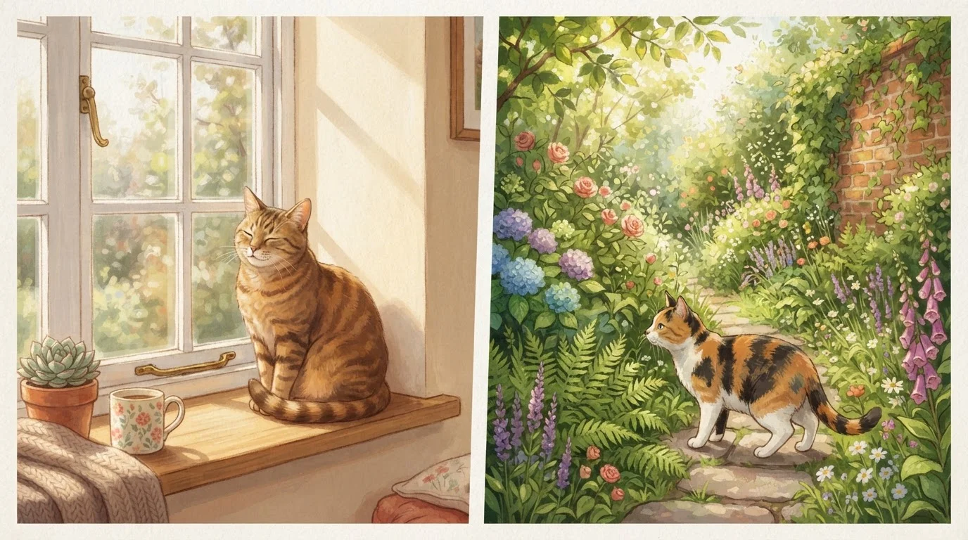 Indoor vs. Outdoor Cats: The Real Health Trade-Offs