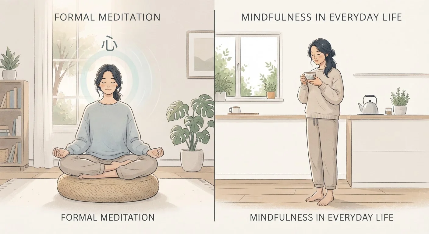 Meditation vs. Mindfulness: Clearing Up the Confusion