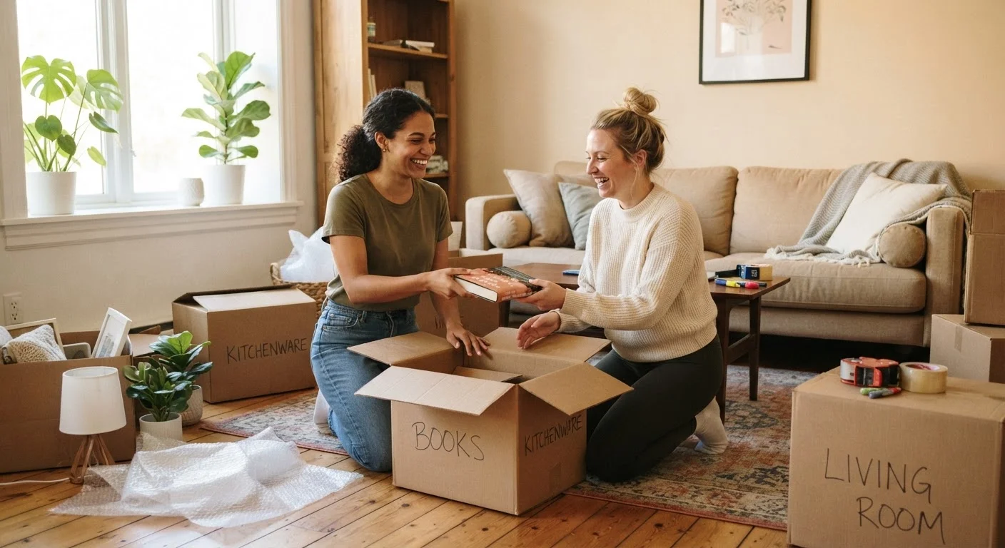 Moving With Roommates: How to Split Costs, Responsibilities, and Space Fairly