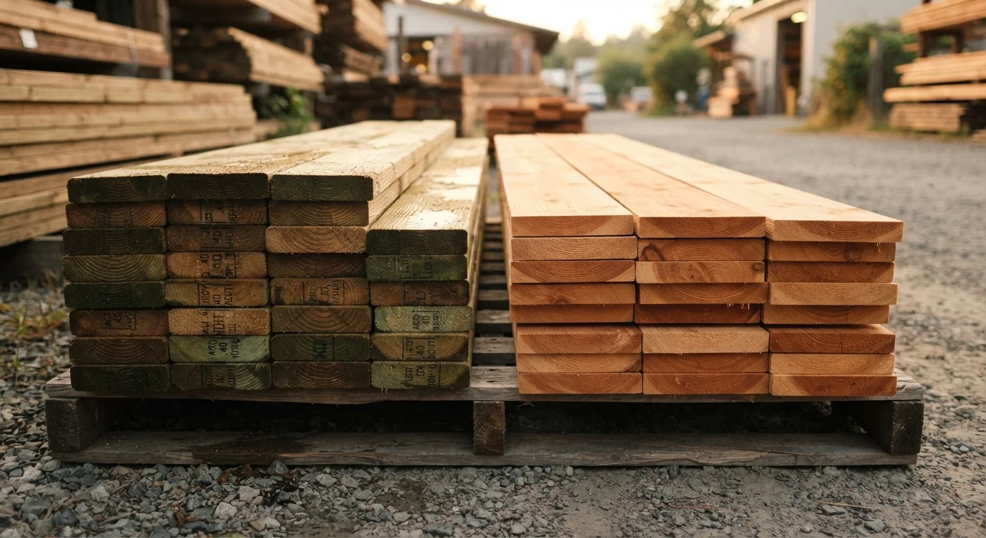 Pressure-Treated Wood vs. Cedar for Outdoor Projects