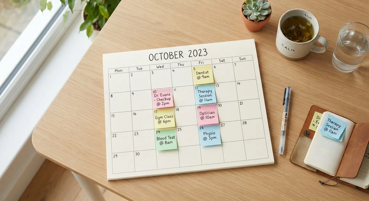 Scheduling a Year's Worth of Preventive Appointments Without the Overwhelm