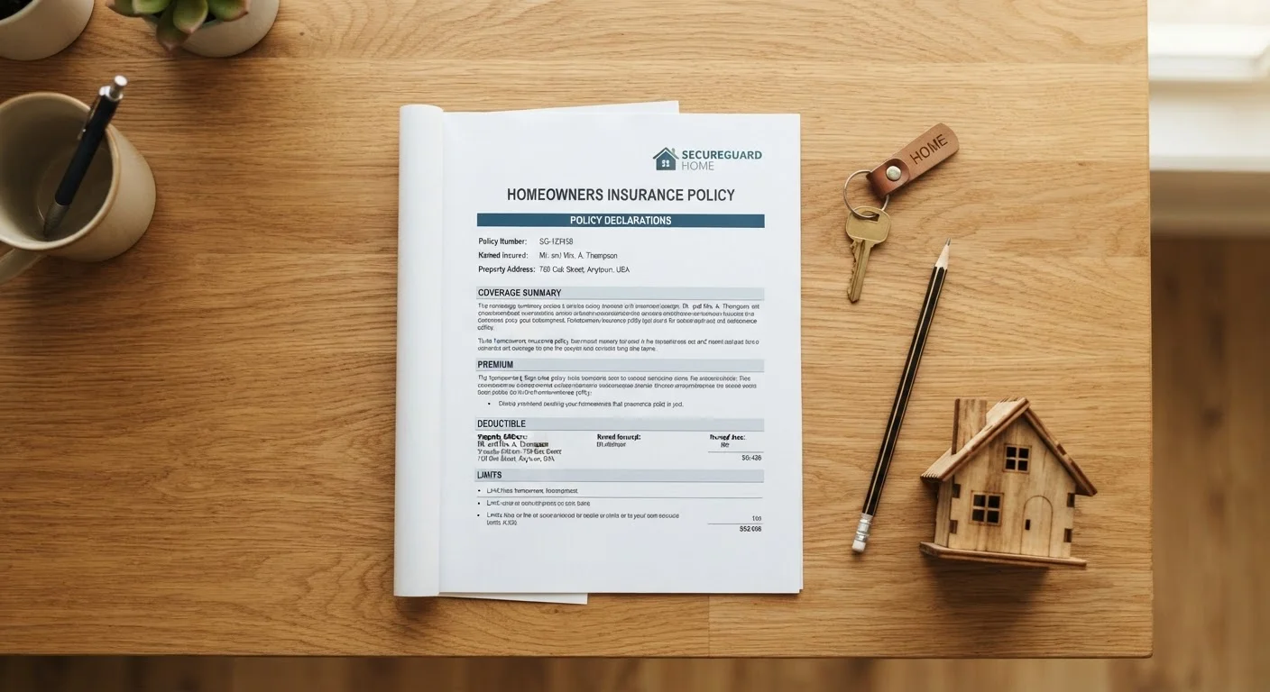 The Standard Parts of a Home Insurance Policy, Decoded